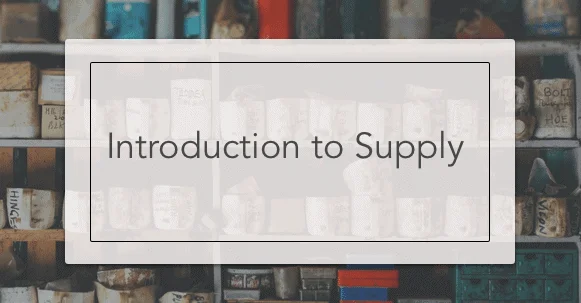 Introduction to Supply