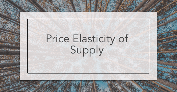 Price Elasticity of Supply