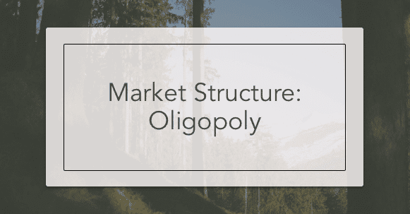 Oligopoly