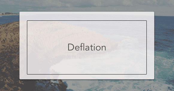 deflation