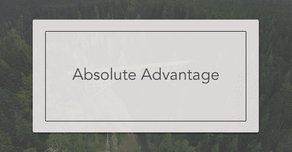 absolute advantage