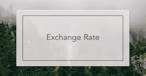 exchange rate