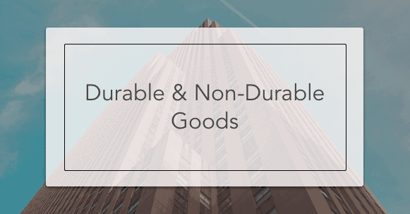 non-durable goods