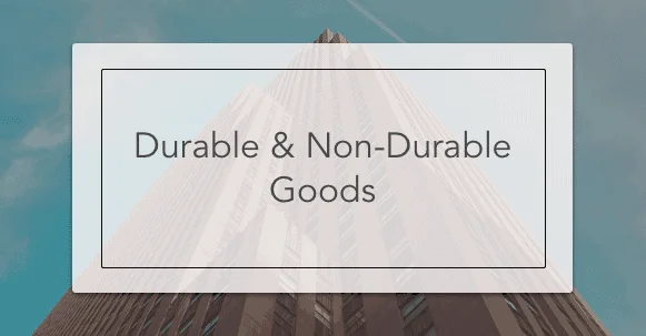 non-durable goods