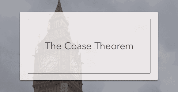 the coase theorem