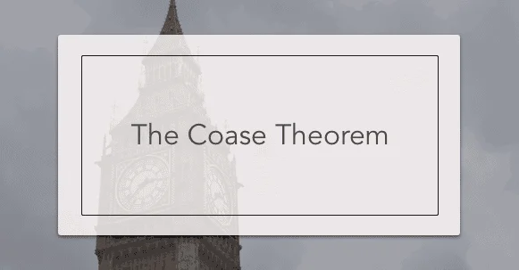 the coase theorem