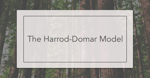 harrod domar model