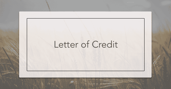 letters of credit