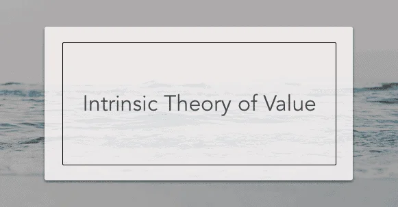 intrinsic theory of value