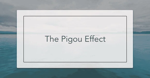the pigou effect