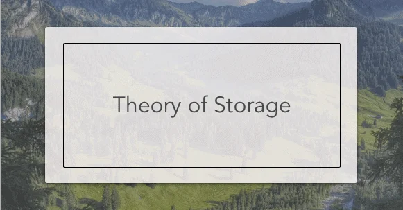 theory of storage