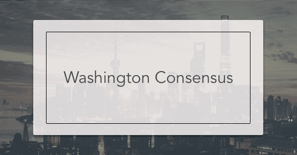 washington consensus