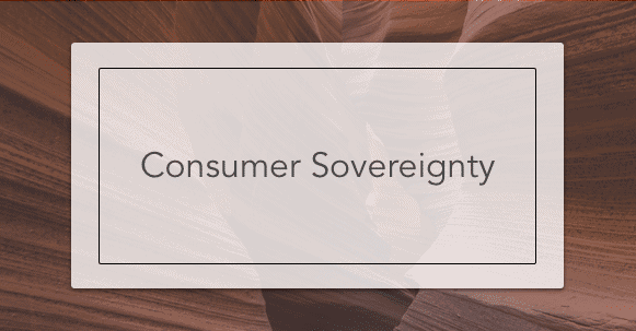 Consumer Sovereignty