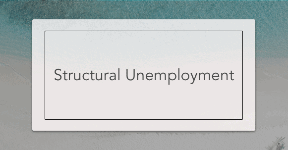 Structural unemployment