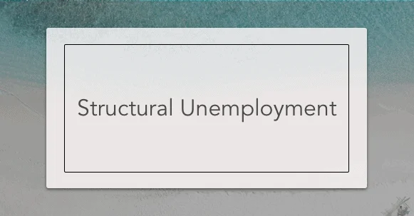 Structural unemployment