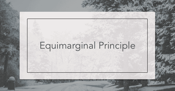 Equimarginal Principle