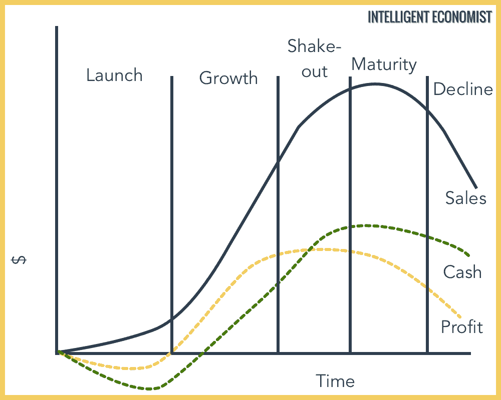 Business Life Cycle Graph