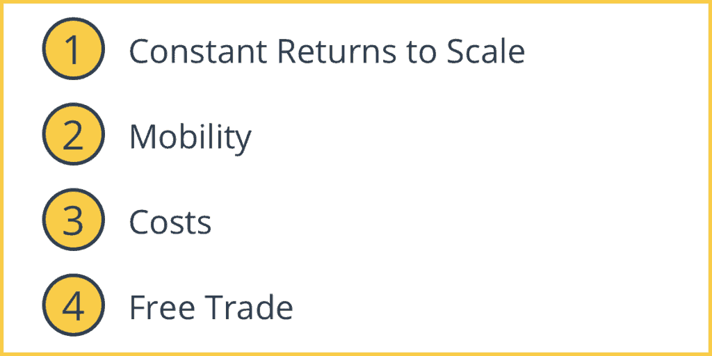 Assumptions in Comparative Advantage