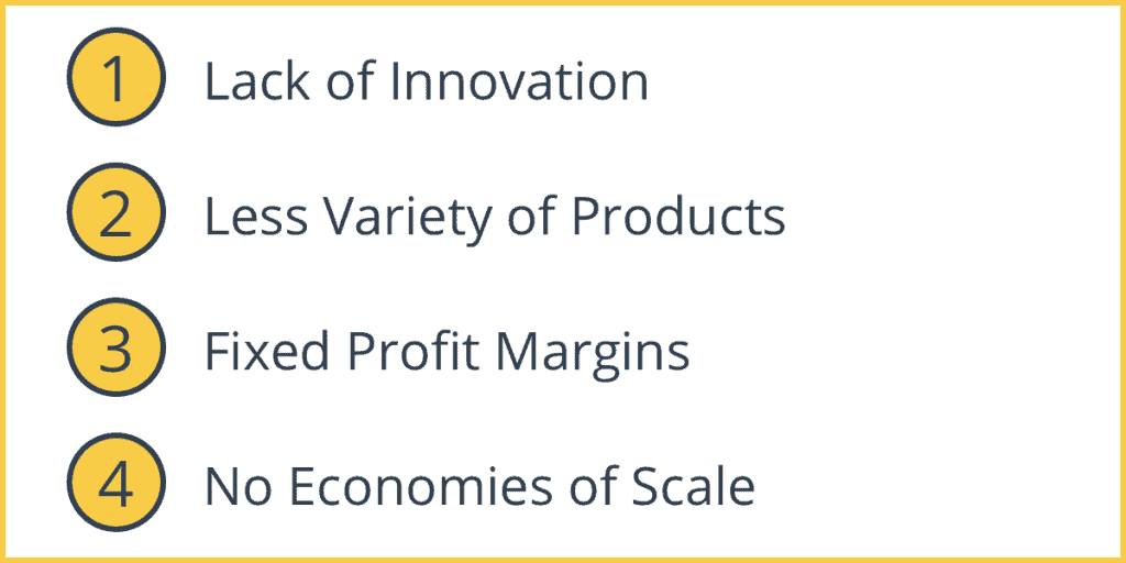 Disadvantages of Perfect Competition